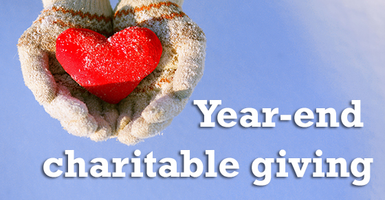 What you need to know about year-end charitable giving in 2017